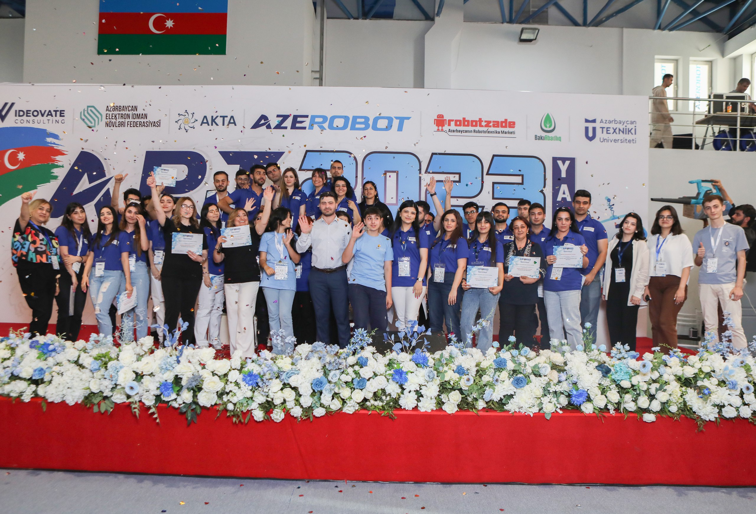 AzeRobot education robototexnika təhsil mərkəzinin təşkilatçılığı ilə ART 2023 YAY robototexnika və mühəndislik turniri keçirildi.